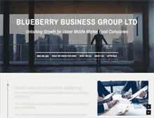Tablet Screenshot of blueberrybusinessgroup.com